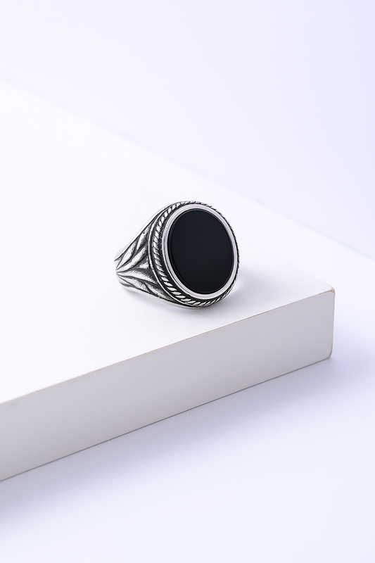 Vintage Onyx Signet