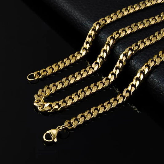 Cuban Link Chain - 4mm - LUCIAN