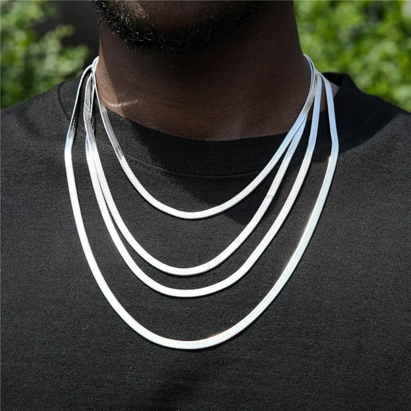 Herringbone Snake Chain