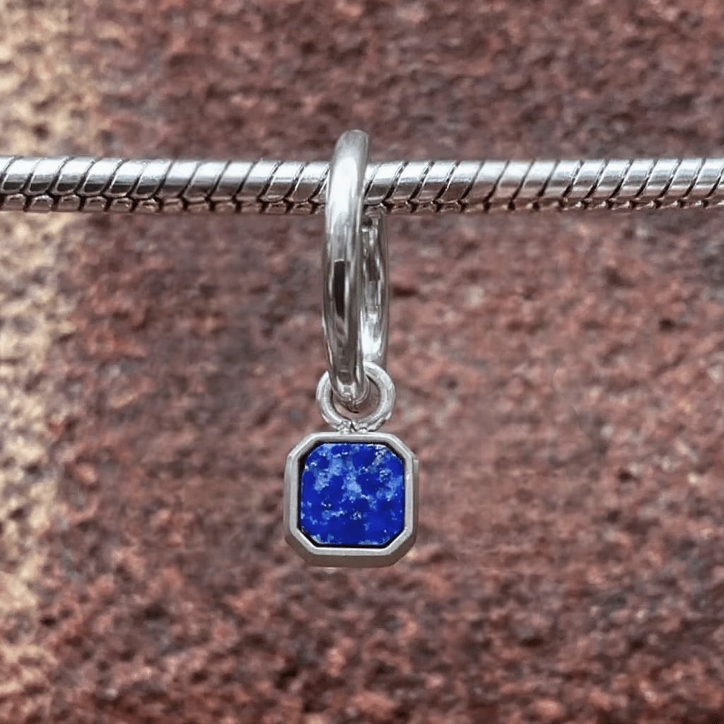 Lapis Lazuli Hoop - LUCIAN
