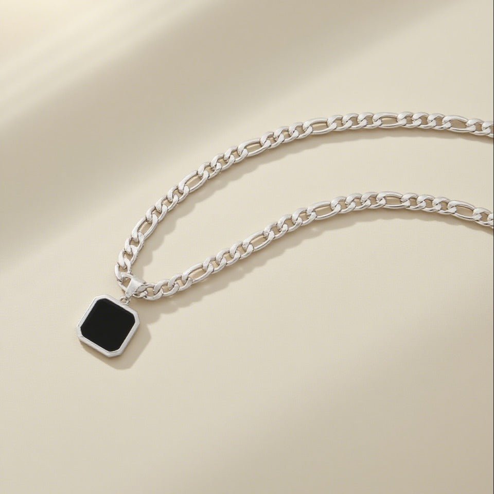 Obsidian Hex Pendant - LUCIAN