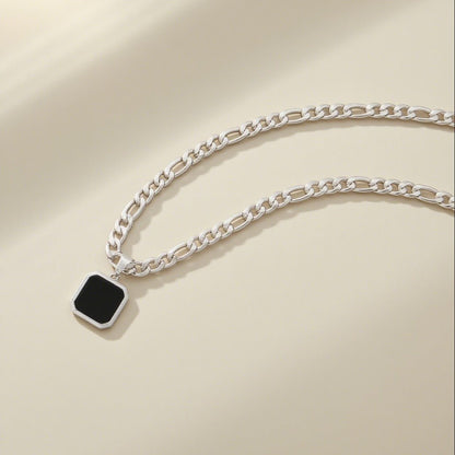 Obsidian Hex Pendant - LUCIAN