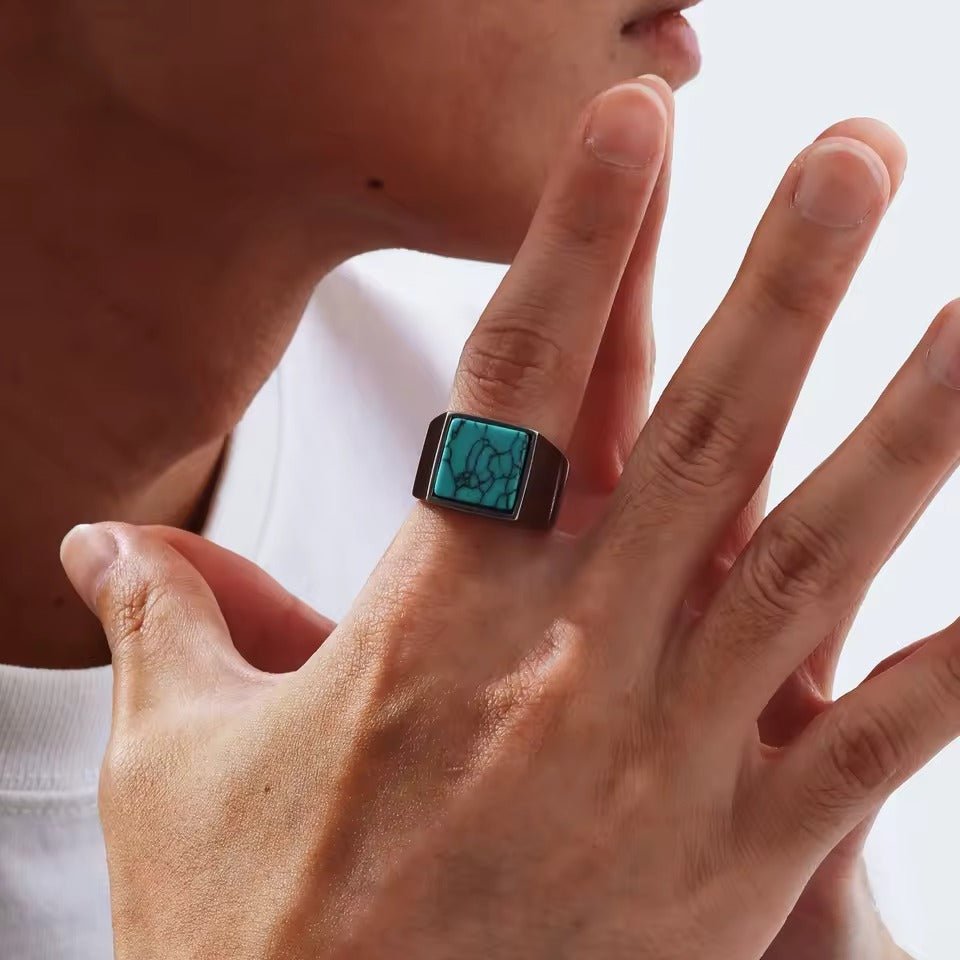 Turquoise Signet - LUCIAN